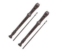 KAILIKETIY 2sets Key Flute for Boy Girl Lightweight Beginner Clarinet Cleaning Rod for School Band and Music Education