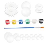 KAILIKETIY 2Sets Solar System DIY Foam Balls Craft Kit Blank Polystyrene Planet Balls for Crafts Enhance Parent Interaction for Party Decorations and Art Projects