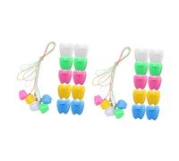 KAILIKETIY 30pcs Baby Tooth Keeper Boxes for Boys and Girls Lost Teeth Storage 5 Colors Keepsake Organizer and School Party