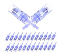 KAILIKETIY 30Pcs Care Tool Silicone Replacement Needle Heads with Secure and Stable Connection Enhances Skin Absorption Efficiency for Home Use Skin Care Routines Cartridges 36 Pin