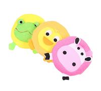KAILIKETIY 3pcs Animal Shape Sponges for Bath Shower Sponge Sensory Bath Brush Gentle Skin for Boys and Girls