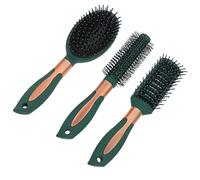 KAILIKETIY 3pcs Curling Comb Set Curved Vented Comb Detangling Brush Kit for Effortless Styling for Curly Wavy Hair Types Comfortable Grip