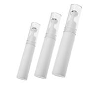 KAILIKETIY 3pcs Empty Roller Bottles Set 5ml 10ml 15ml White Refillable Eye Cream Applicators with Roll-on Balls for Travel and Skincare Serum Massage
