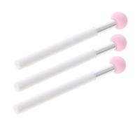 KAILIKETIY 3Pcs Mushroom Head Makeup Sponge Powder Puff Set NBR Latex Concealer Brush for Women Dry and Wet Use Soft Blending Ball for Smooth Foundation Application