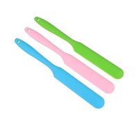 KAILIKETIY 3Pcs Non Stick Silicone Wax Sticks for Hair Removal Safe and Reliable Applicators for Body Use Effortless Cleaning Long Handle Design for Increased Coverage