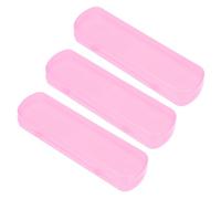 KAILIKETIY 3Pcs Portable Toothpaste Carrier Toothbrush Holder Travel Case Compact Airtight Design for Camping Business Trips Made of Durable Material for Hygiene The Go