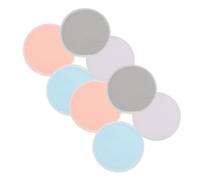 KAILIKETIY 4Pairs Reusable Washable Nursing Pads for Postpartum Care Soft Breast Pads Convenient Travel for Moms Gentle Skin