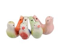 KAILIKETIY 4pcs Ceramic Water Bird Whistle Toys Boy Girl Musical Instruments Authentic Bird Sounds Nature- for Birthday Parties Easter Celebrations