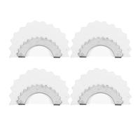 KAILIKETIY 4Pcs Decorative Bird Whistles Metal Bird Caller Tongue Whistles Slide Whistle for Adults Effects for Events Parties Bird Whistling
