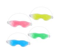 KAILIKETIY 4pcs Gel Eye Patches Reusable Ice Packs Compress Cooling Gel Eye Patches for Adults Hot and Cold Masks