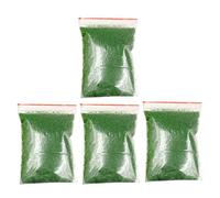 KAILIKETIY 4Pcs Green Scenic Grass Powder Model Train Table Static Artificial Grass Tuft DIY Micro Landscape Supplies for Model Making and Railway Scenery