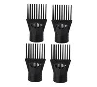 KAILIKETIY 4pcs Hair Dryer Nozzle Comb Blow Dryer Attachments for Curly Hair Styling Tools Expansion Nozzle for Salon Use