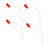 KAILIKETIY 4pcs Manual Oil Siphon Pumps with Excellent Sealing Effect and Lightweight Pp Material for Efficient Fuel and Liquid Transfer at Home Or Garage