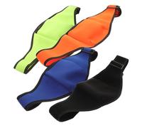 KAILIKETIY 4pcs Mixed Color Microphone Waist Belts Microphone Storage Bags Instructor Mic Carry Pouches for Outdoor Running Aerobics Fitness Training