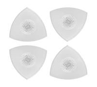 KAILIKETIY 4pcs Nylon Ruan Picks Tough and Comfortable Stringed Instrument Plectrums Non-slip Design Suitable for Chinese Mandolin Playing