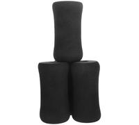KAILIKETIY 4pcs Replacement Foot Pads Roller Cover for Gym Exercise Machines, Compact Design with Rubber and Plastic Foam Material, for Leg Workouts and Home Gym Equipment Upgrade