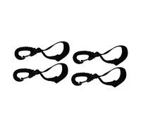 KAILIKETIY 4pcs Rotatable Baby Stroller Hooks for Organizing Bags 360-Degree Swivel Stroller Hangers Strong Adhesive Suitable for Parents Go