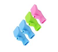 KAILIKETIY 4pcs Silicone Faucet Extender Water Spout Cover Travel Portable Tooth Brushing Gargle Bathroom Sink Handle Extender for Boys and Girls Adults