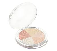 KAILIKETIY 5-in-1 Highlight Pressed Powder Palette Color Combination Shimmer Face Makeup for Women Suitable for Skin Types for Everyday Use