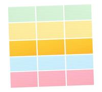 KAILIKETIY 500pcs Small Lined Index Cards Smooth Writing Multi Use Memo Notecards Portable for Office School Travel Planning and Speech Recording