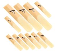 KAILIKETIY 50pcs Alto Saxophone Reeds Replacement Strength Eb Reeds for Beginners Professionals Durable Hand Made Easy Installation Quality Saxophone Instrument Parts