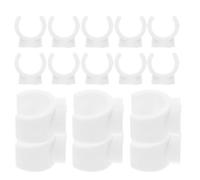 KAILIKETIY 50pcs Plastic Pipe Clamps for Water Pipes Easy Installation Clamp Pex Retaining Clips Hangers for Electrical Conduits