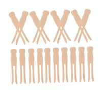 KAILIKETIY 50pcs Wooden Dolly Pegs, Classic round Wood Clothes Pins with Sturdy Secure Grip, Heavy Duty Wooden Laundry Pegs for Clothesline, Craft Decoration and Home Decor Projects