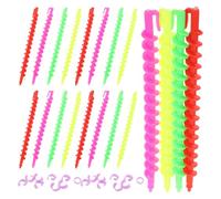 KAILIKETIY 52Pcs Spiral Hair Perm Rod Set with Small 26Pcs 15Cm Large 26Pcs 17.5Cm Solid Plastic Curl Rods Hairdressing Tool for Short and Long Hair Styling