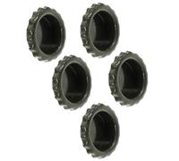 KAILIKETIY 5pcs Iron Drum Bung Caps for Oil Drums Tight Seal and Easy to Apply Barrel Cover Plug for Industrial Use Green Colour