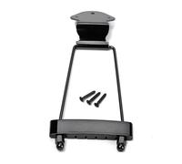 KAILIKETIY 6 String Metal Jazz Guitar Tailpiece String Hollowbody Archtop Bridge Replacement with Screws Black for Jazz Guitar Upgrade