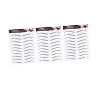 KAILIKETIY 6d Waterproof Eyebrow Stickers 3pcs Hair-like False Eyebrows Makeup for Natural Look