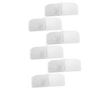 KAILIKETIY 6Pcs Activated Carbon Pet Water Fountain Filters for Household Cat Water Dispenser Triple Filtration Removes Hair Dust Debris Compatible Replacement for Pet Accessories