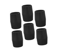 KAILIKETIY 6Pcs Guitar Stand Foot Protector Durable Rubber Caps for Acoustic and Electric Guitar Stands Non Slip Design Easy Installation Enhance Stability and Professional Appearance