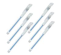 KAILIKETIY 6pcs Splashproof Eyebrow Tattoo Pen Kit Smudge Makeup Mapping Tool for Weddings Daily Use Stage Performances Lightweight Portable Beauty Marker