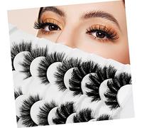 KAILIKETIY 7pairs False Eyelashes Makeup Natural Cluster Eyelashes Extensions for Women Girls False Pack