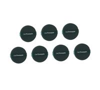 KAILIKETIY 7pcs Dual-use Makeup Sponge Non-latex Facial Powder Puff for Wet and Dry Application Soft Cosmetic Applicators in Green for Foundation and Powder Application