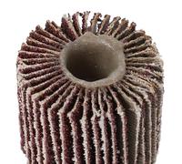 KAILIKETIY 8pcs 6mm Shank Abrasive Sandpaper Flap Wheels Set Rotary Flap Wheel Replacement for Electric Grinder for Precision Sanding and Polishing Random Style