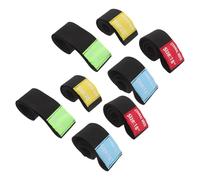 KAILIKETIY 8pcs Cymbal Mute Belt for Drum Set Cymbals Cloth Material Reduces Vibrations and Provides Hearing Protection Suitable for Professional Studios and Densely Populated Living Areas