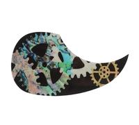 KAILIKETIY Acoustic Guitar Pickguard Wood Grain and Gear Design Scratch Resistant and Protective for Acoustic Guitars for Fingerstyle Playing and Preventing Scratches The Body