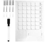 KAILIKETIY Acrylic Random Color for Office and Home Use Dry Erase Board Wall Mount Weekly Planner with No Odour and Decorative Design, Light Weight Calendar Message Board