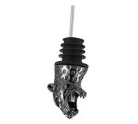 KAILIKETIY Alloy Leopard Head Wine Pourer Stopper Black Bottle Cap for Wine Bottles Lightweight Design Instant Pouring for Home Party and Beverage Enjoyment