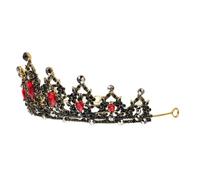 KAILIKETIY Baroque Vintage Crown Bridal Tiara Wedding Hair Accessory Headpiece for Bride Festivals Parties Photography Glamorous Aristocratic Style
