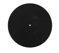 KAILIKETIY Black Felt Turntable Mat for Vinyl Record Players, Scratch-resistant and Vibration-reducing Turntable Pad Compatible 7, 10, and 12 Inch Phonographs for Home Dj Use