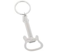 KAILIKETIY Bottle Opener Lightweight Alloy Guitar Shape Keyring Metal Beer Opener Practical Design Suitable for Travel and Restaurants for Beer Enthusiasts and Travel