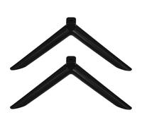 KAILIKETIY Bush Tv Stand Legs 1 Pair Plastic Single-hole Tv Table Support with Sturdy Support and Enhanced Viewing Experience Sl lack for Home and Living Room