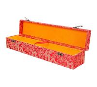 KAILIKETIY Calligraphy Art Scroll Holder with Copper Hook Chinese Painting Scroll Storage Box Dustproof Organizer for Calligraphy and Painting Works for Art Storage