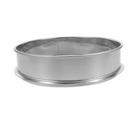 KAILIKETIY Ceramic Glaze Filter Ceramic Strainer Sieve Fine Mesh Stainless Steel Fine Mesh Sieve Strainer Oil Painting Screen Silver