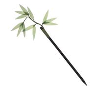 KAILIKETIY Classic Chinese Hair Stick Women Bamboo Leaf Hairpin Hair Accessory for Updo Bridal Party Fashion