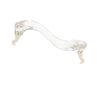 KAILIKETIY Clear Acrylic Violin Shoulder Rest Cushion Pad Ergonomic Design for Comfort Fit for All Violinists Enhance Your Playing Experience