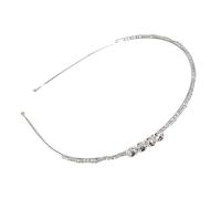 KAILIKETIY Creative Headband Hair Accessory 5.50x3.93x0.39inch Alloy -made Rhinestone Inlay Elegant Sweet Hair Decoration for Ladies Party Anniversary